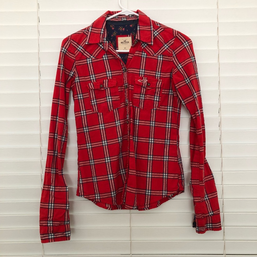 Plaid Hollister Shirt